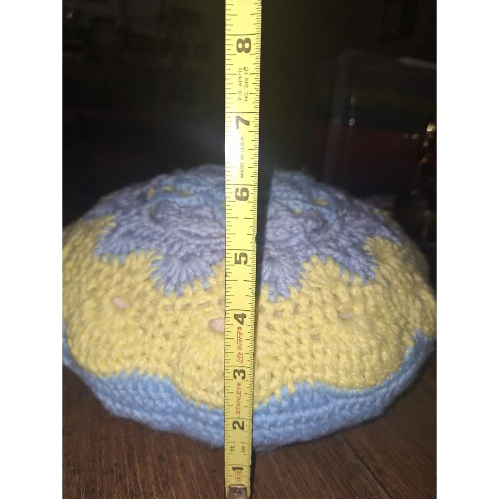 Handmade crochet round